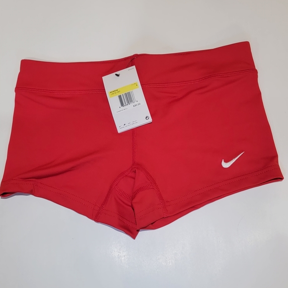 Nike Women's Red Volleyball Shorts Size Small - Picture 5 of 7